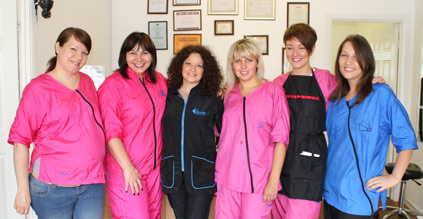 The Best Tutors of Pet Universe International Cat and Dog Grooming School with their Students